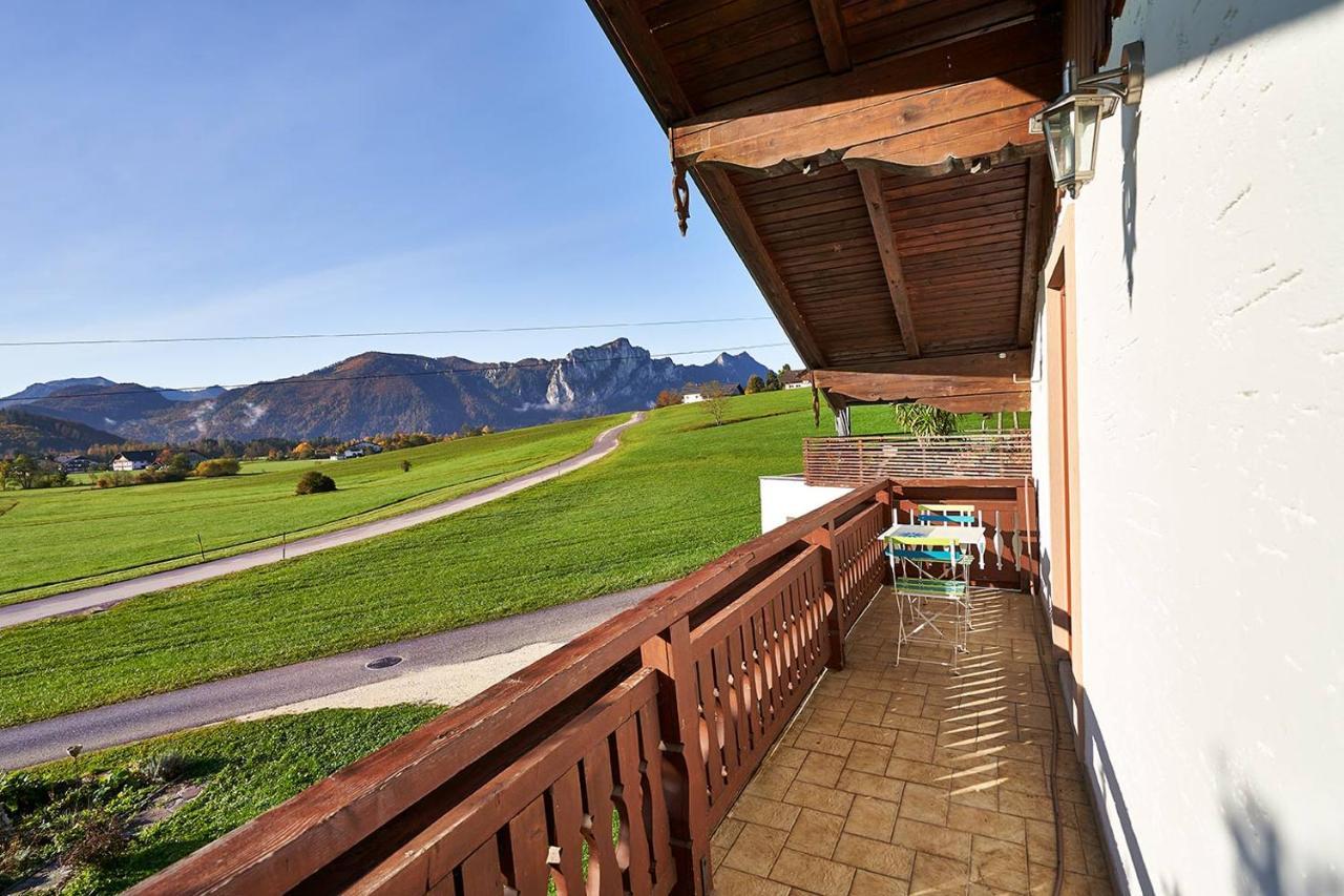 Bergblick Acht Mondsee Innerschwand Eksteriør billede