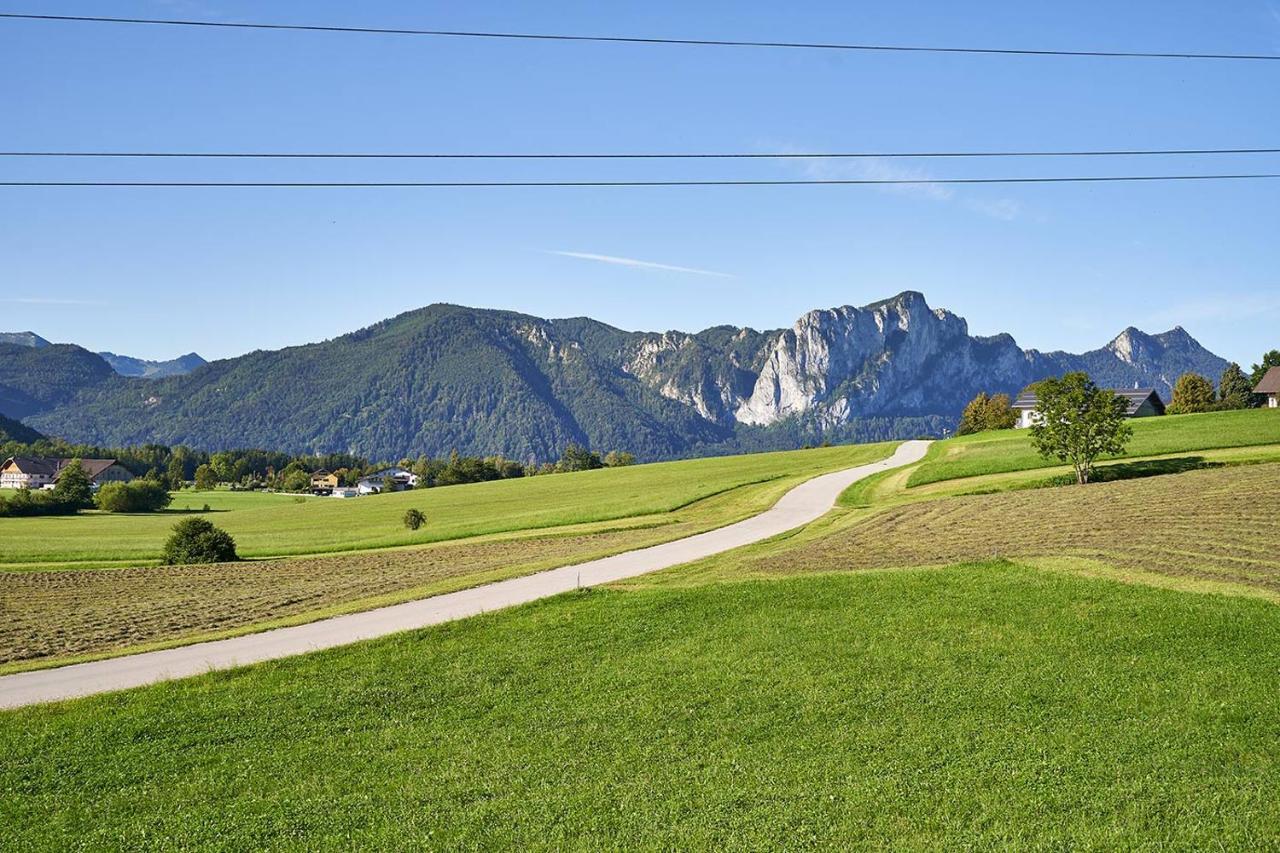Bergblick Acht Mondsee Innerschwand Eksteriør billede