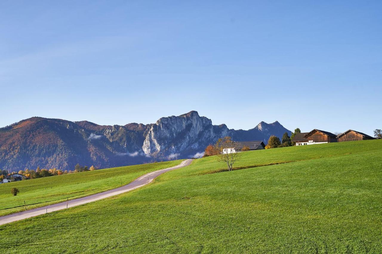 Bergblick Acht Mondsee Innerschwand Eksteriør billede